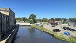 View of river from Ludington Center